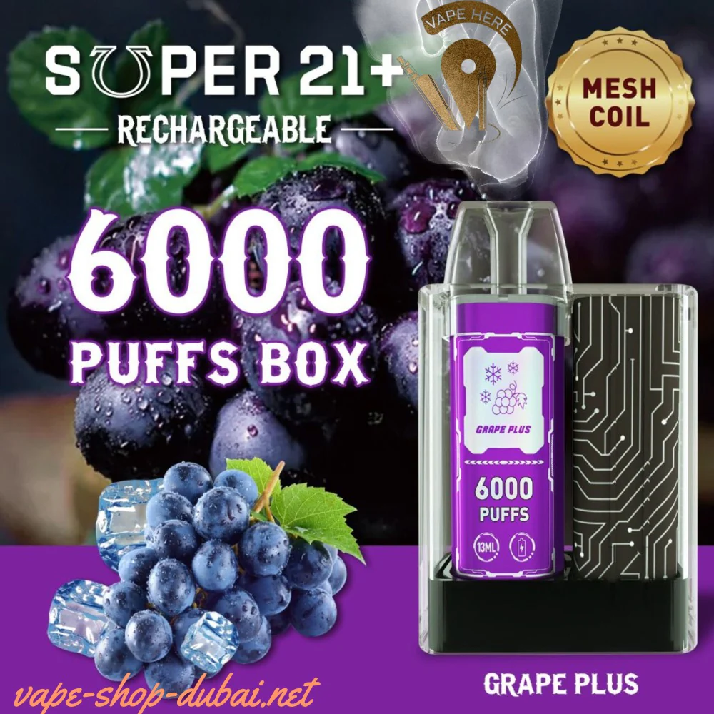 SUPER 21+ 6000 Puffs Disposable Kit - Image 11