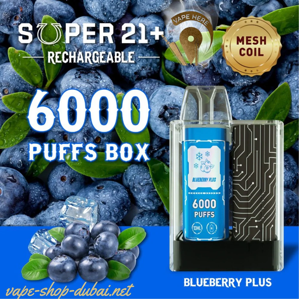 SUPER 21+ 6000 Puffs Disposable Kit - Image 12