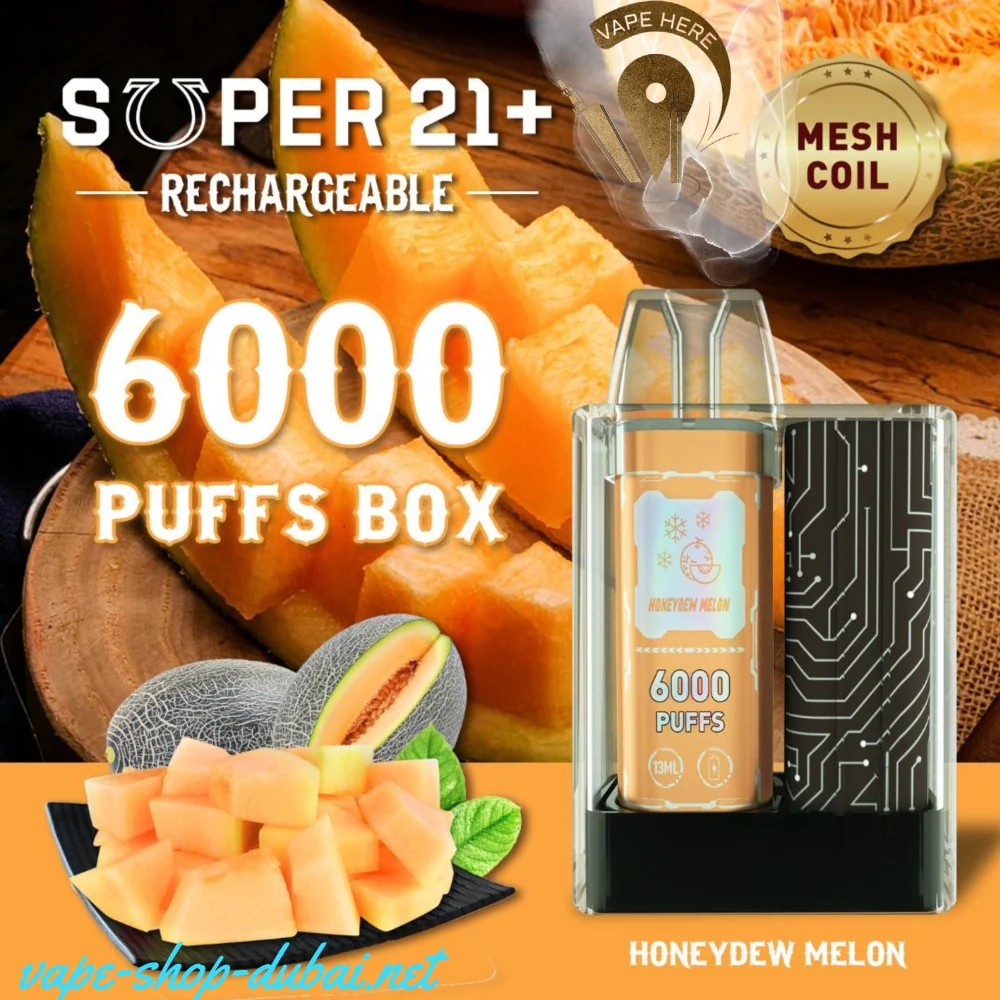 SUPER 21+ 6000 Puffs Disposable Kit - Image 17
