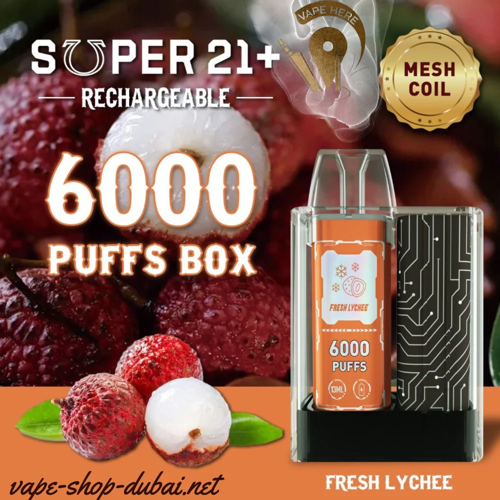 SUPER 21+ 6000 Puffs Disposable Kit - Image 19