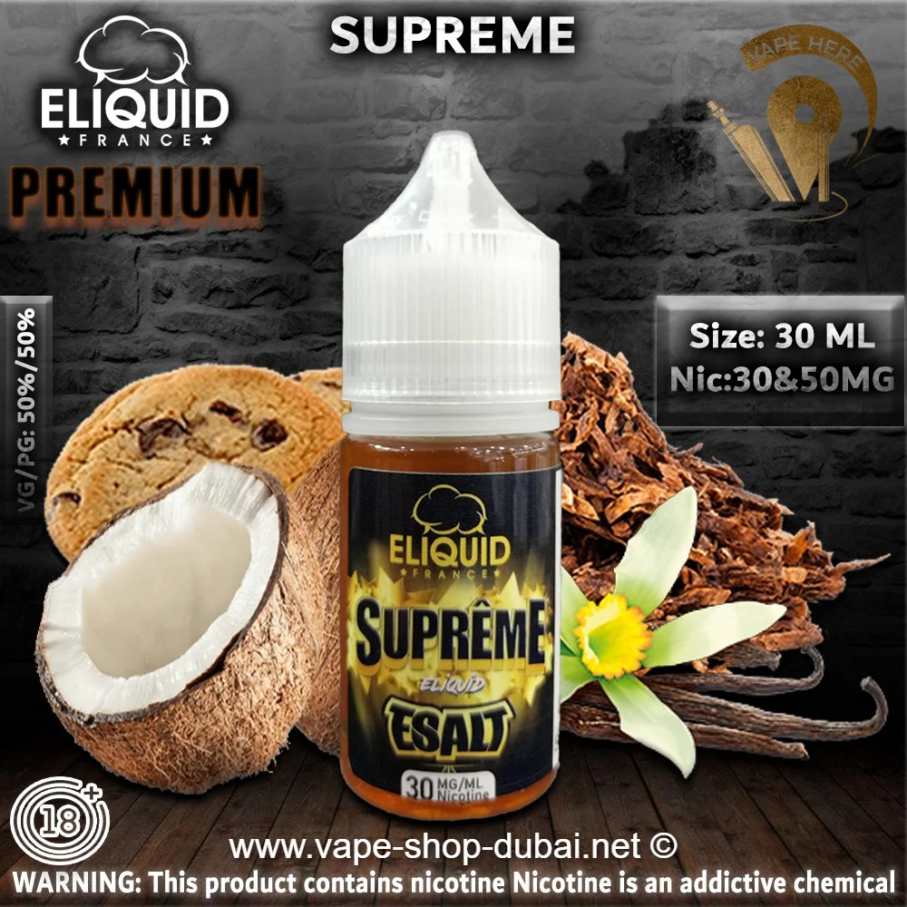 SUPREME - ELIQUID FRANCE 30ml SALT - Image 3