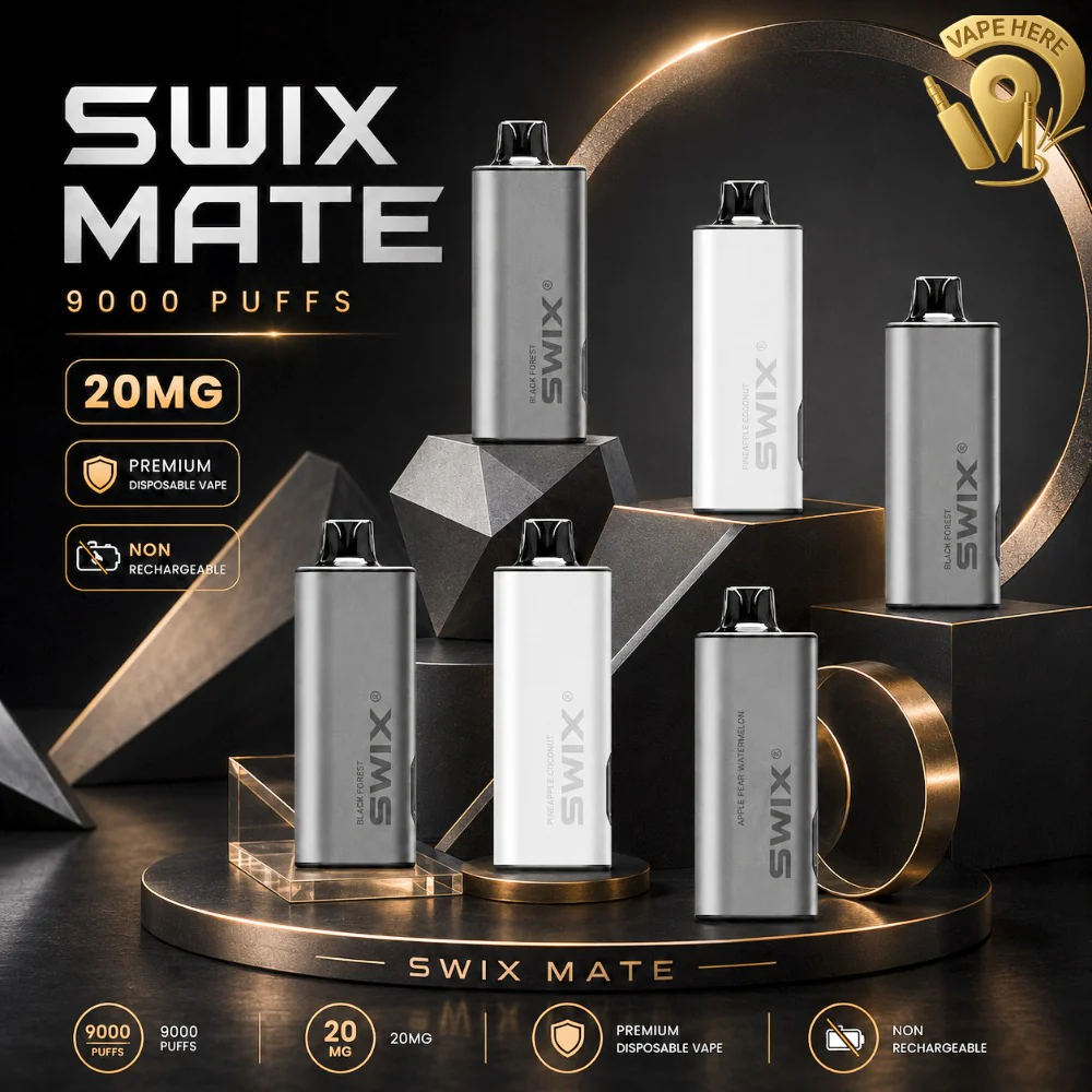 SWIX MATE 9K PUFFS DISPOSABLE VAPE Non-Rechargeable - Image 2