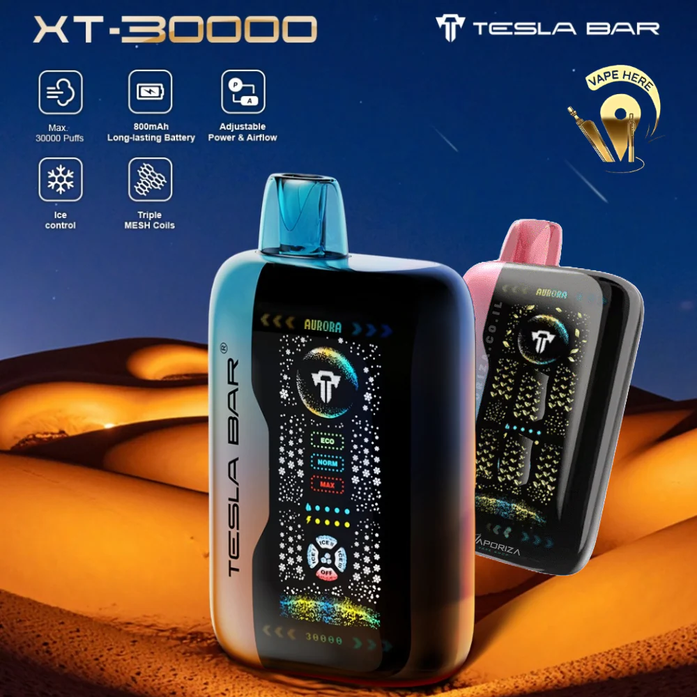 TESLA BAR XT 30K PUFFS DISPOSABLE VAPE