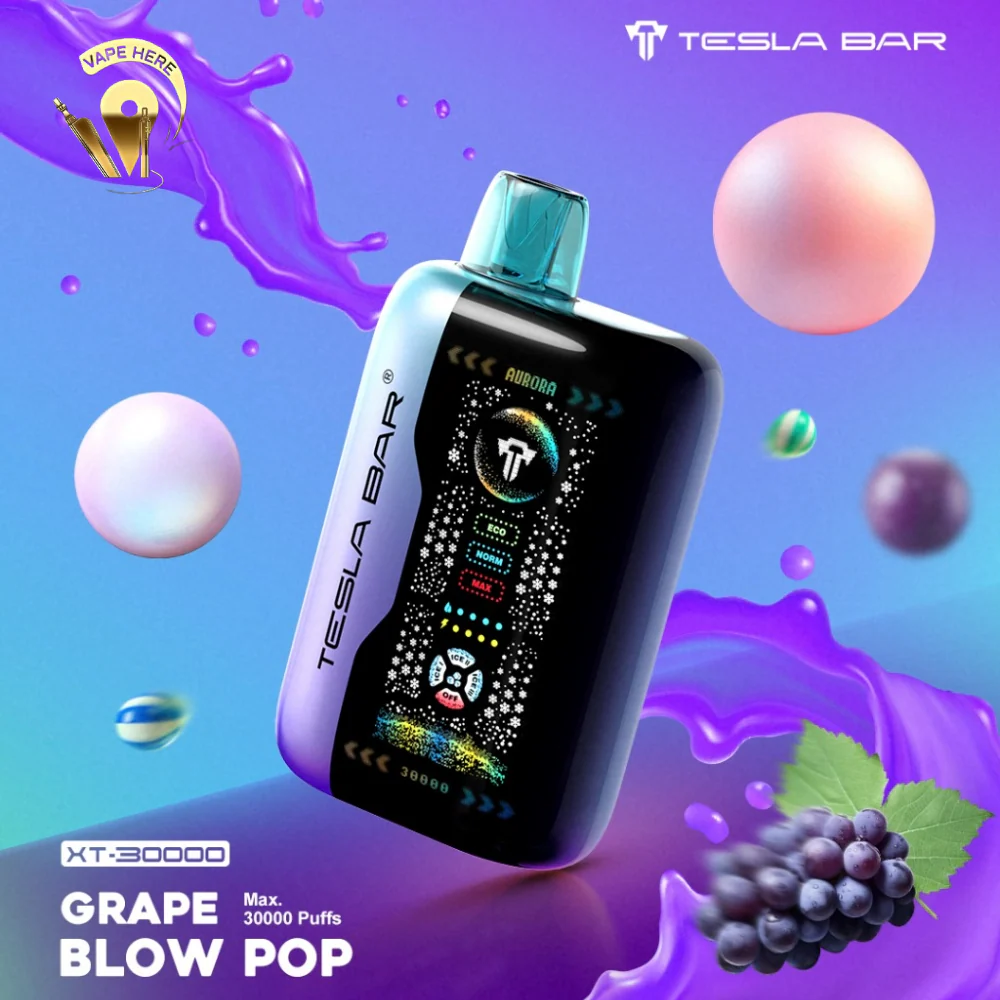 TESLA BAR XT 30K PUFFS DISPOSABLE VAPE - Image 5