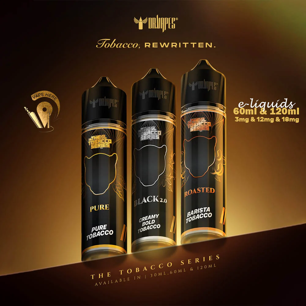 Tobacco Series From Dr Vapes 60ml & 120ml E-Liquid - Image 5