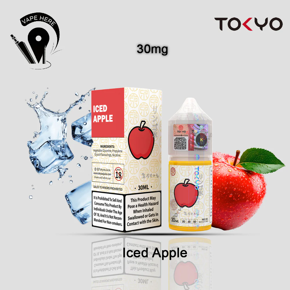 TOKYO ICED APPLE SALTNIC 30ML- CLASSIC SERIES - Image 4