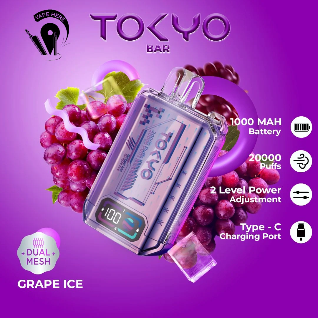 TOKYO BAR 20000 Puffs 50mg Disposable Vape - Image 2