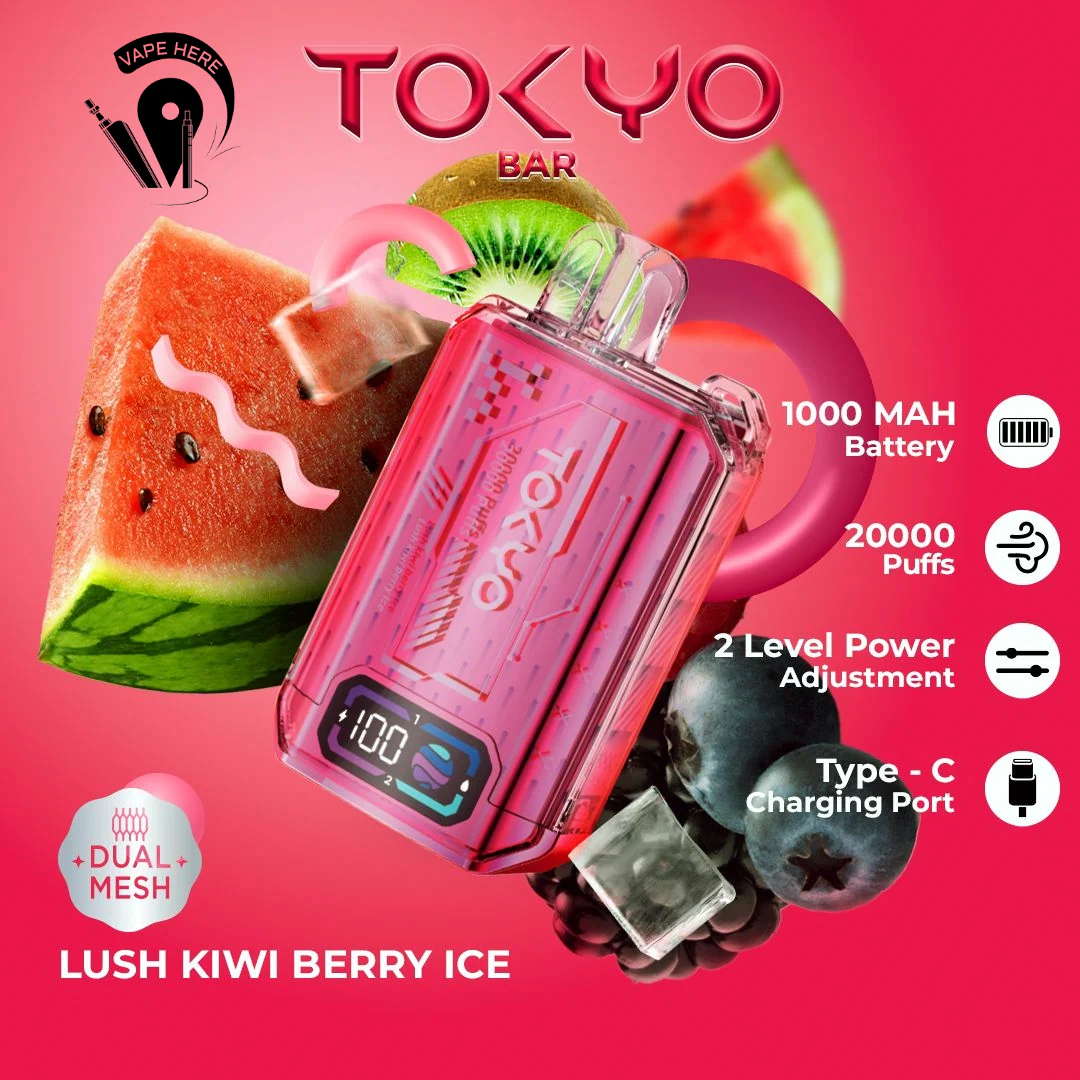 TOKYO BAR 20000 Puffs 50mg Disposable Vape - Image 3