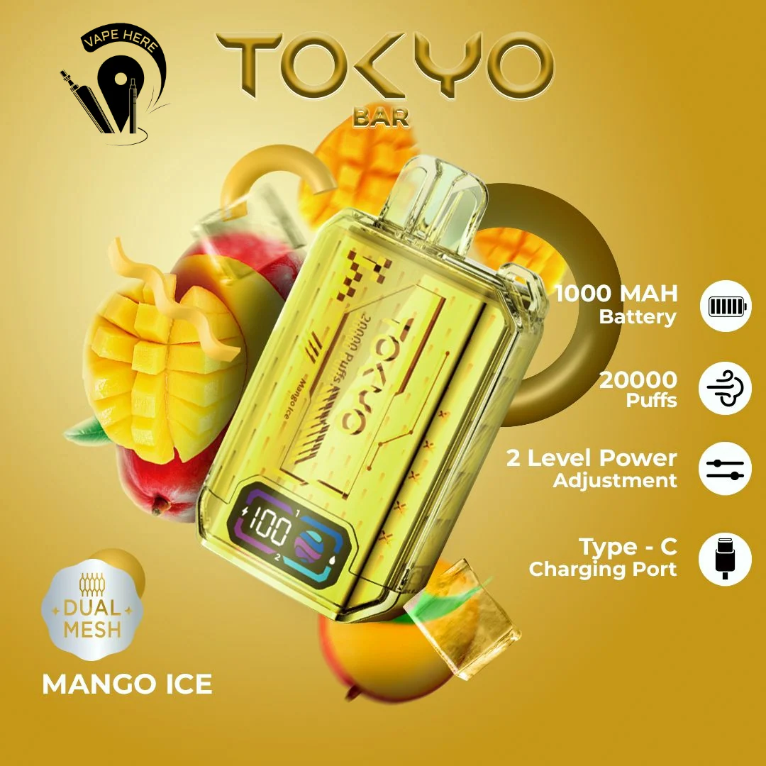TOKYO BAR 20000 Puffs 50mg Disposable Vape - Image 4