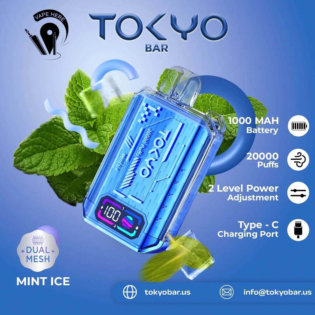 TOKYO BAR 20000 Puffs 50mg Disposable Vape - Image 6