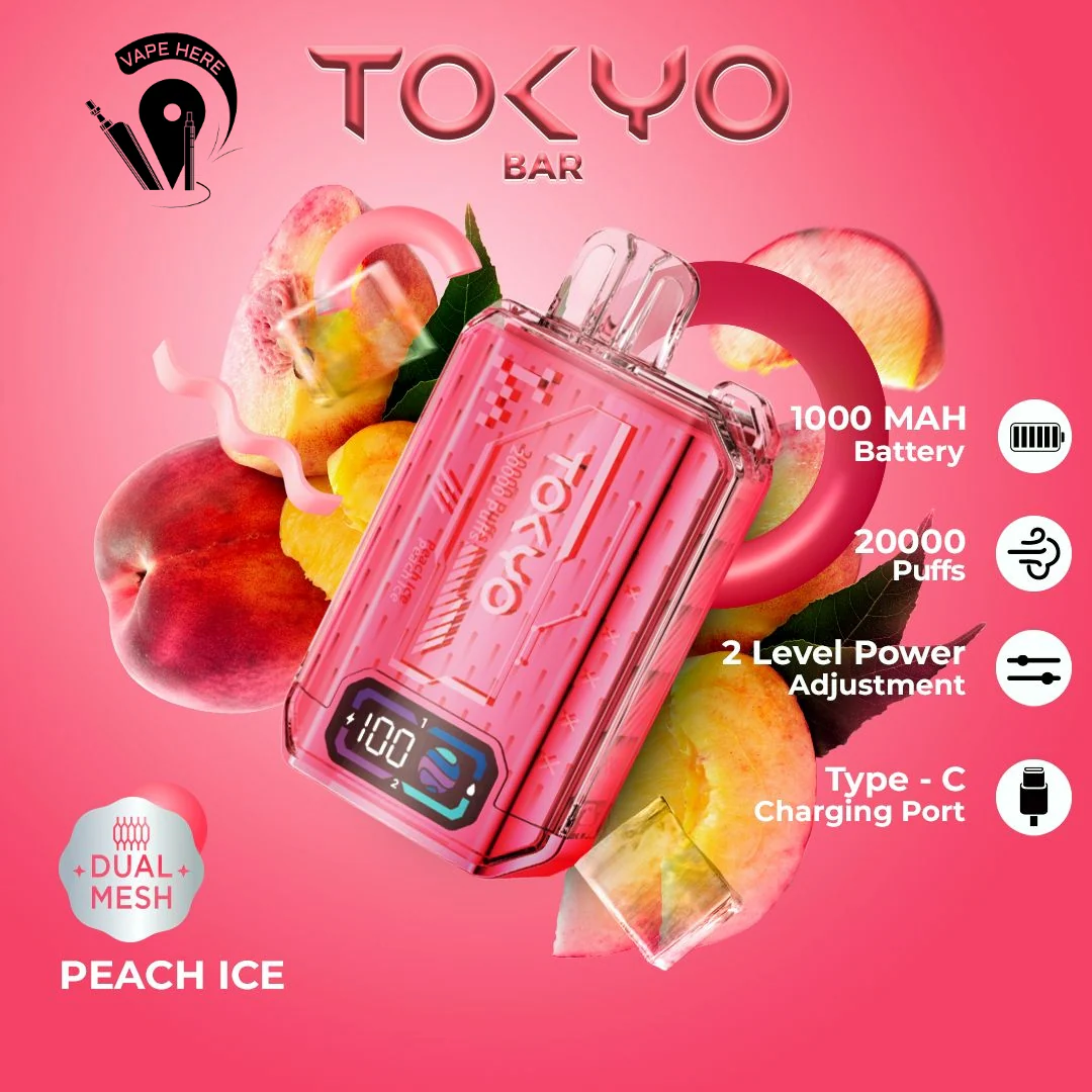 TOKYO BAR 20000 Puffs 50mg Disposable Vape - Image 7