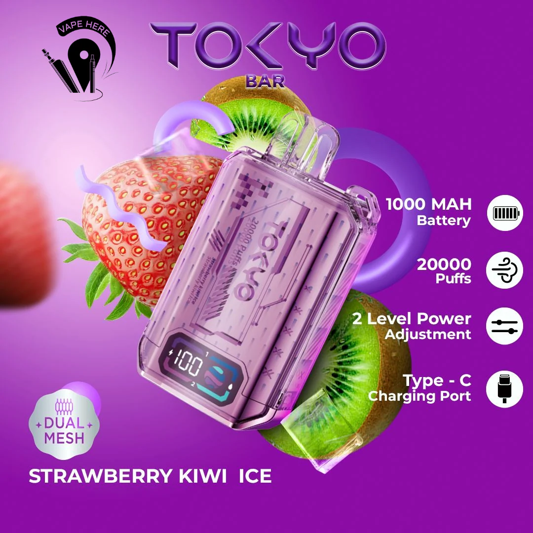 TOKYO BAR 20000 Puffs 50mg Disposable Vape - Image 8