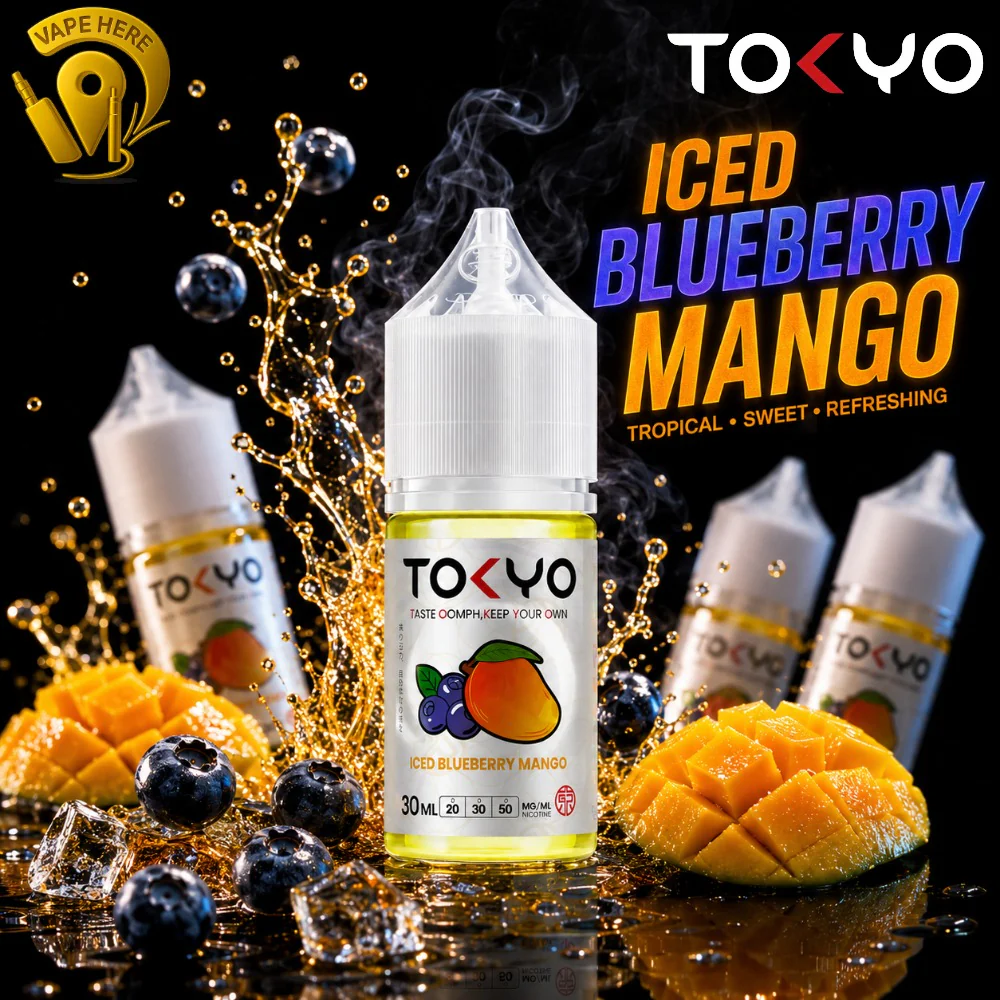 TOKYO BLUEBERRY MANGO SALTNIC 30ML- CLASSIC SERIES - Image 2