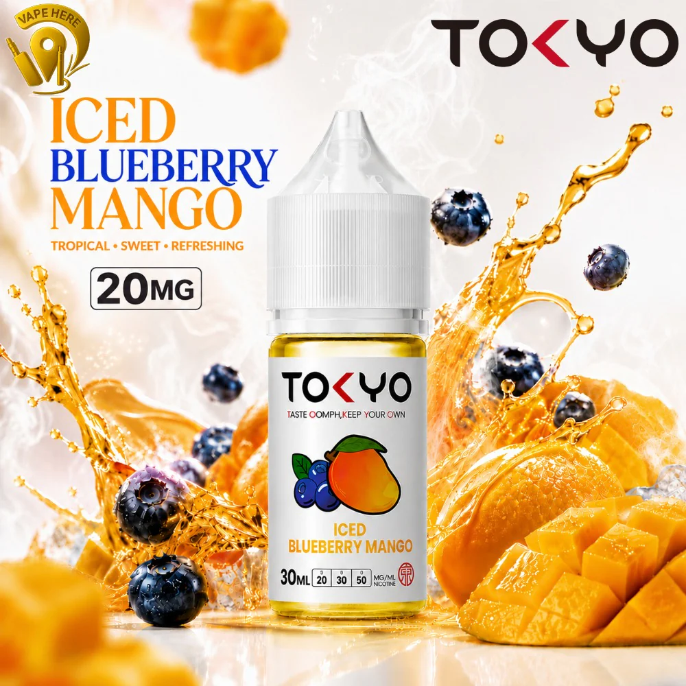 TOKYO BLUEBERRY MANGO SALTNIC 30ML- CLASSIC SERIES - Image 3