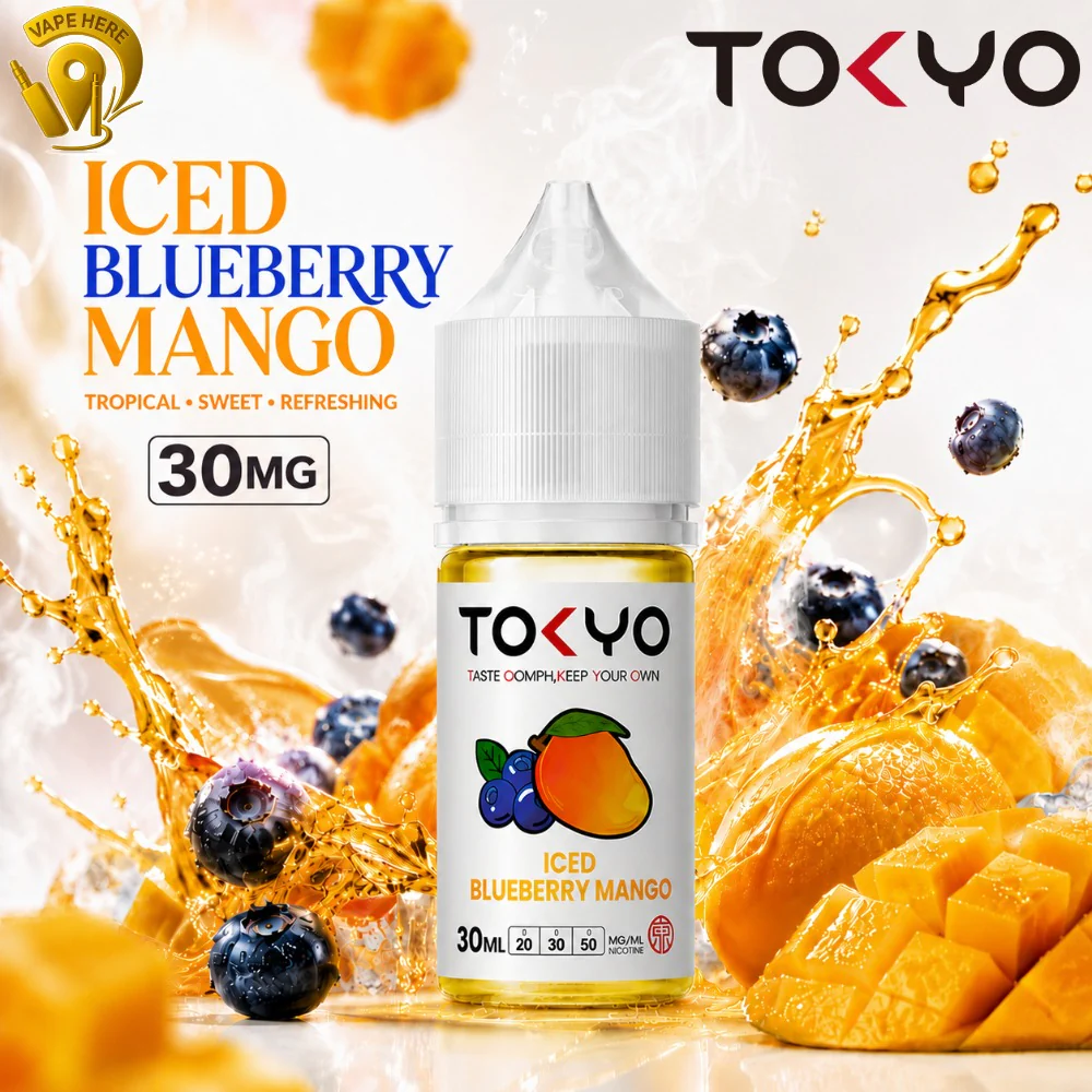 TOKYO BLUEBERRY MANGO SALTNIC 30ML- CLASSIC SERIES - Image 4