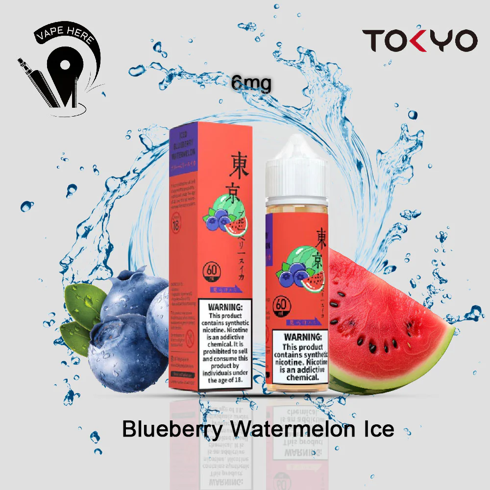 TOKYO BLUEBERRY WATERMELON 60ML- CLASSIC SERIES - Image 5