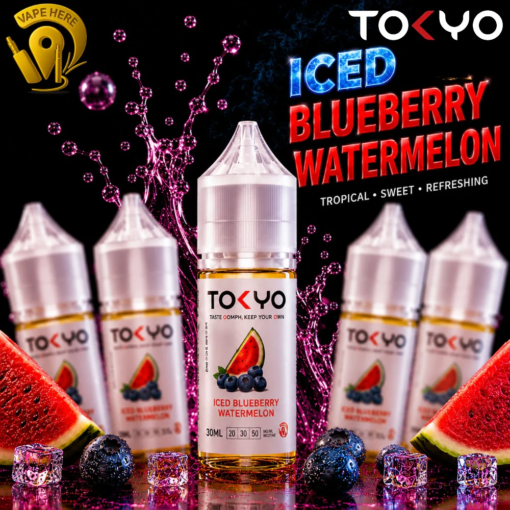 TOKYO BLUEBERRY WATERMELON SALTNIC 30ML- CLASSIC SERIES - Image 2
