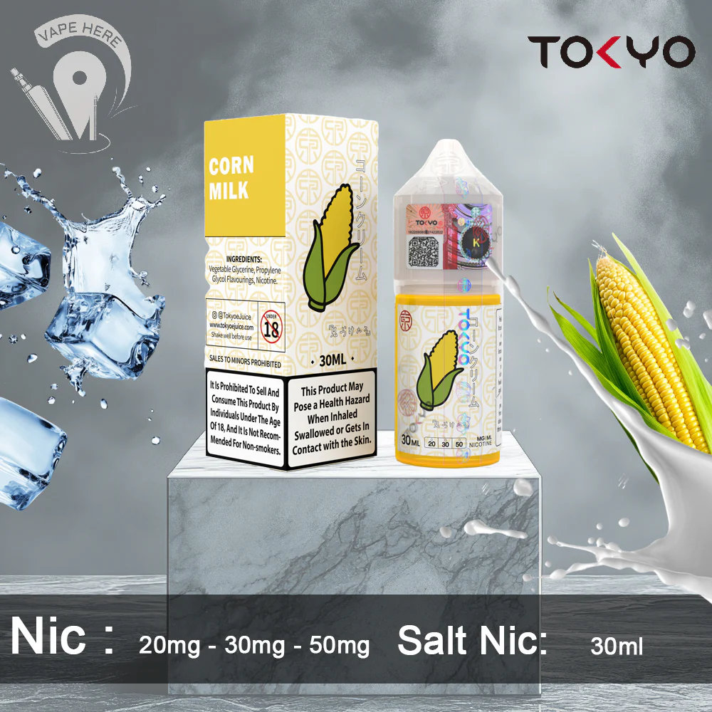 TOKYO CORN MILK SALTNIC 30ML- CLASSIC SERIES - Image 2