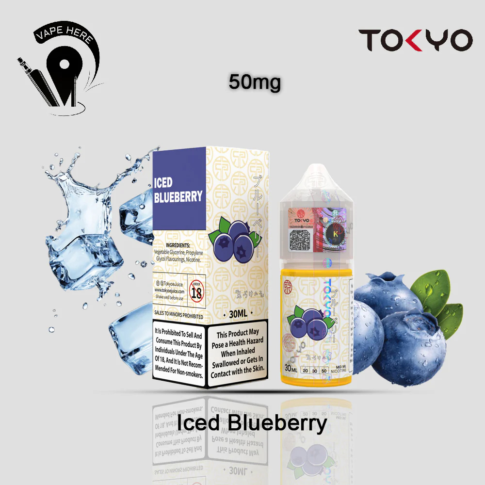 TOKYO ICED BLUEBERRY SALTNIC 30ML- CLASSIC SERIES - Image 5
