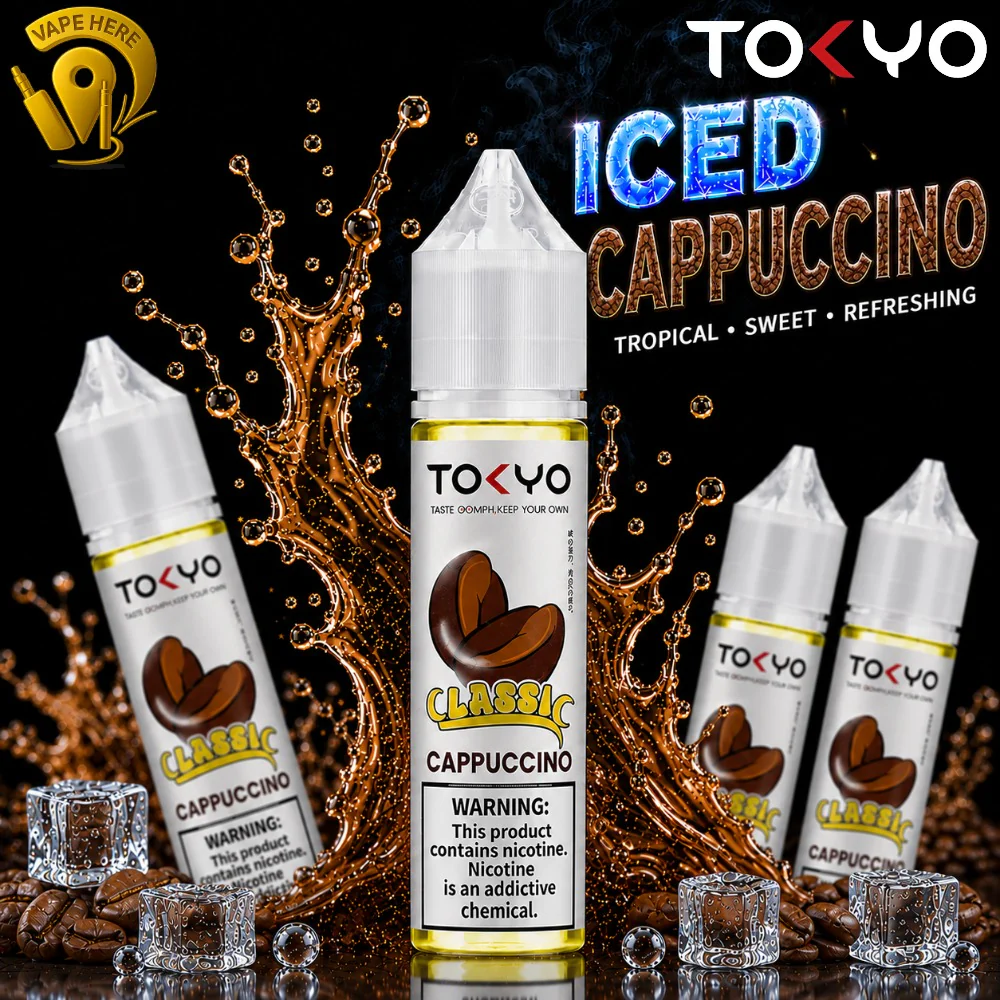 TOKYO ICED CAPPUCCINO E LIQUID 60ML- CLASSIC SERIES - Image 2
