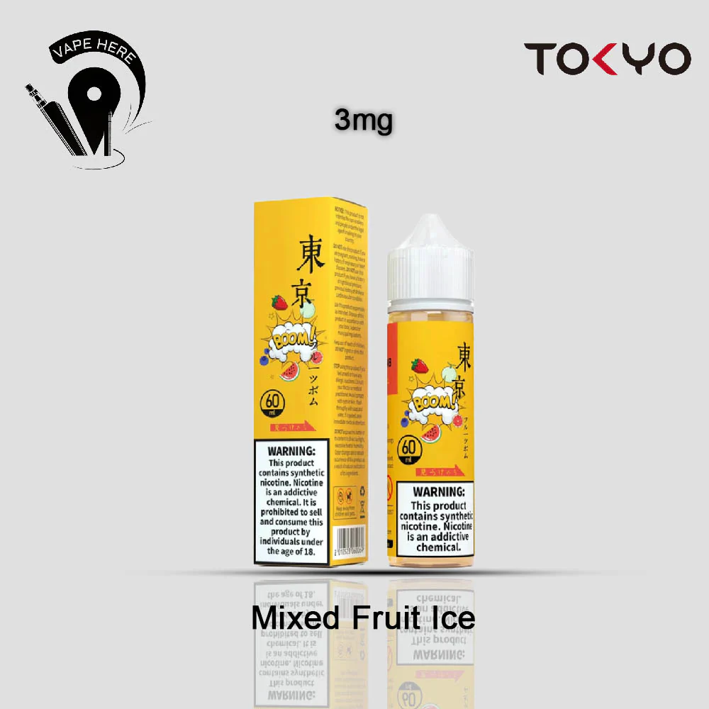 TOKYO ICED FRUIT BOMB E Liquid 60ML- CLASSIC SERIES - Image 4