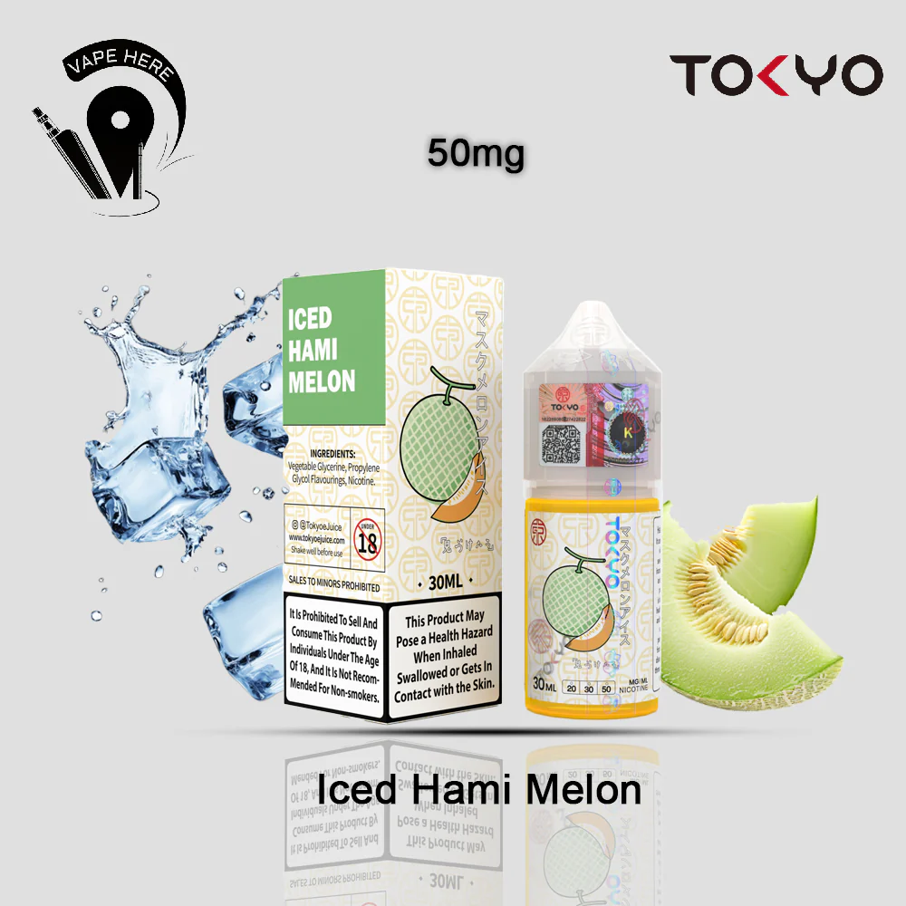 TOKYO ICED HAMI MELON SALTNIC 30ML- CLASSIC SERIES - Image 5
