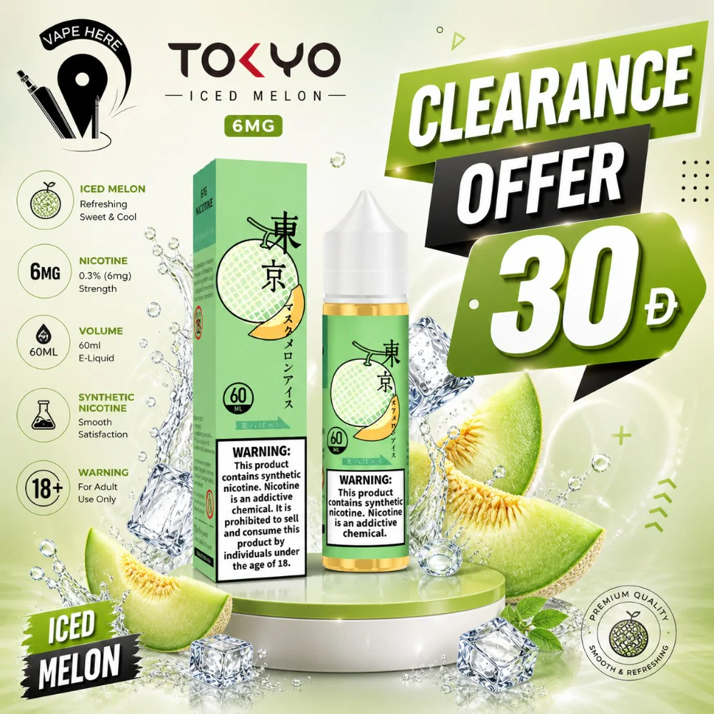 TOKYO HAMI MELON E LIQUID 60ML- CLASSIC SERIES