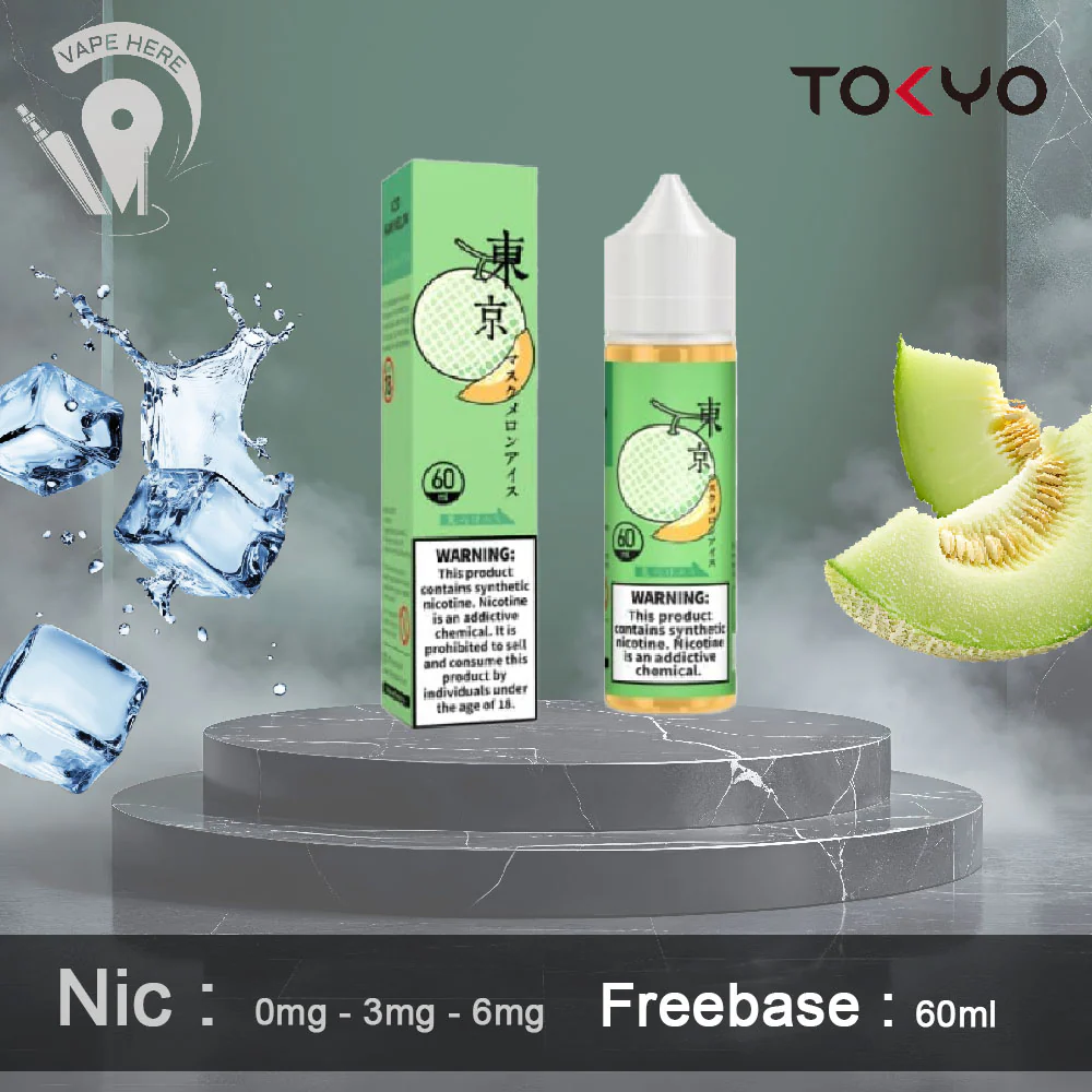 TOKYO HAMI MELON E LIQUID 60ML- CLASSIC SERIES - Image 3