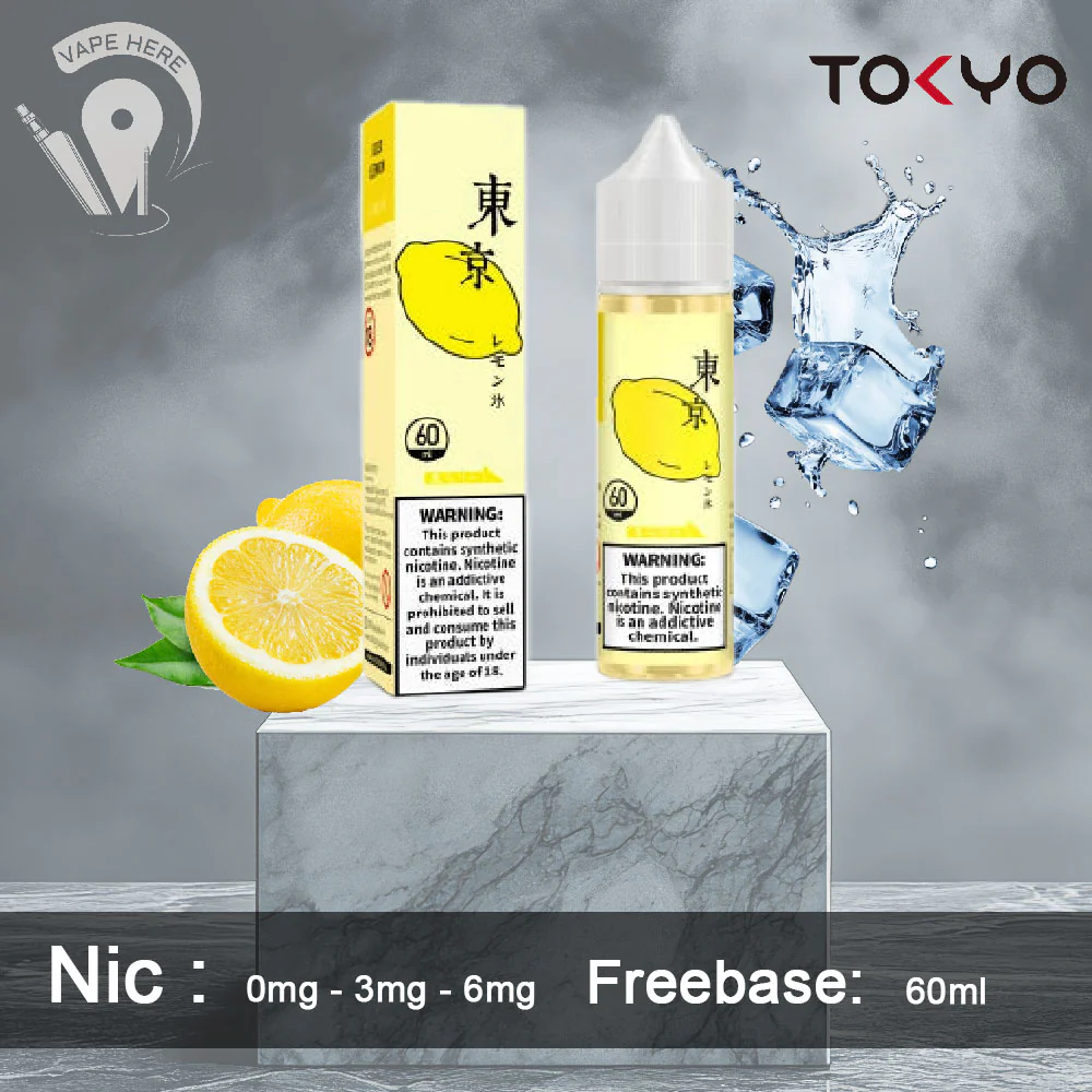 TOKYO ICED LEMON E LIQUID 60ML- CLASSIC SERIES - Image 2