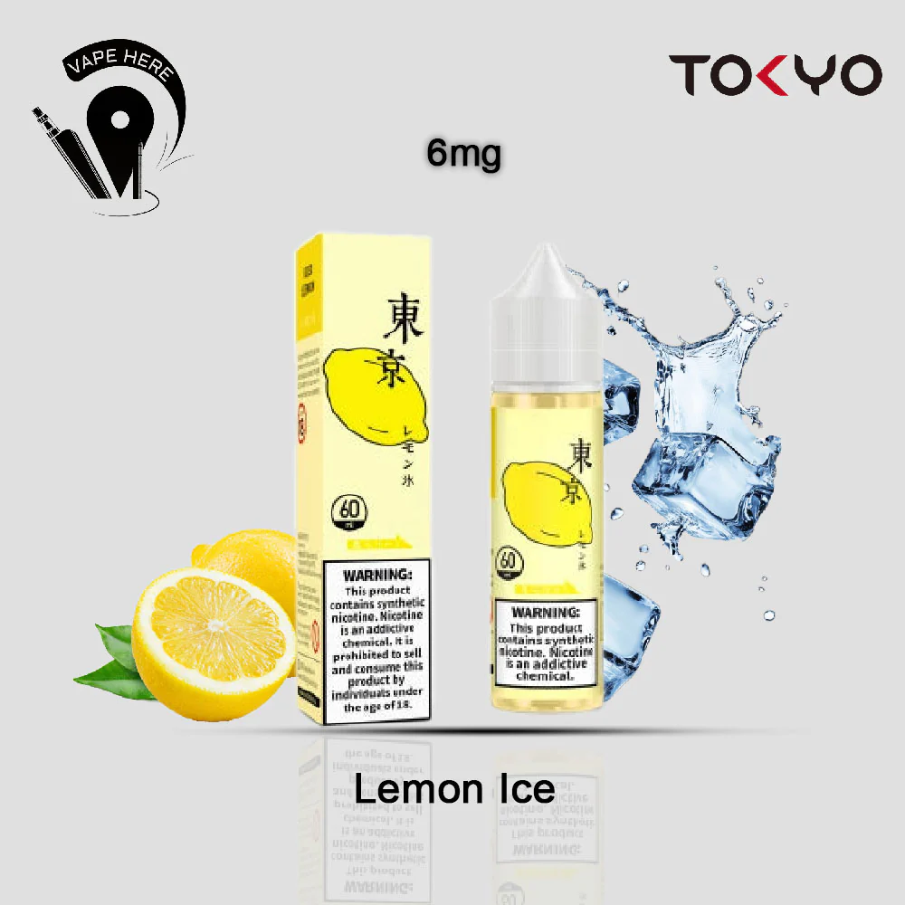 TOKYO ICED LEMON E LIQUID 60ML- CLASSIC SERIES - Image 5