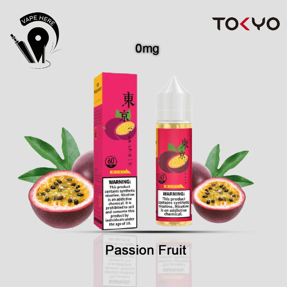 TOKYO PASSION FRUIT E LIQUID 60ML- CLASSIC SERIES - Image 3