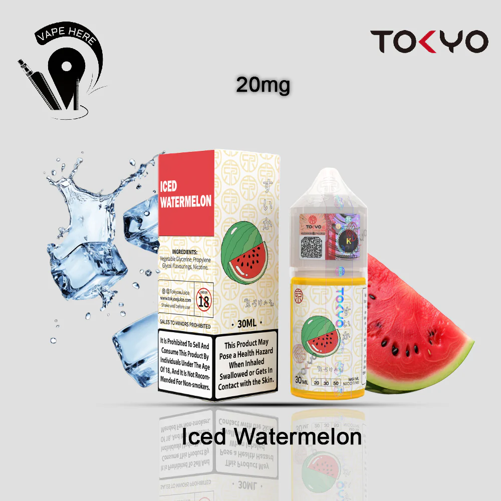 TOKYO ICED WATERMELON SALTNIC 30ML- CLASSIC SERIES - Image 3
