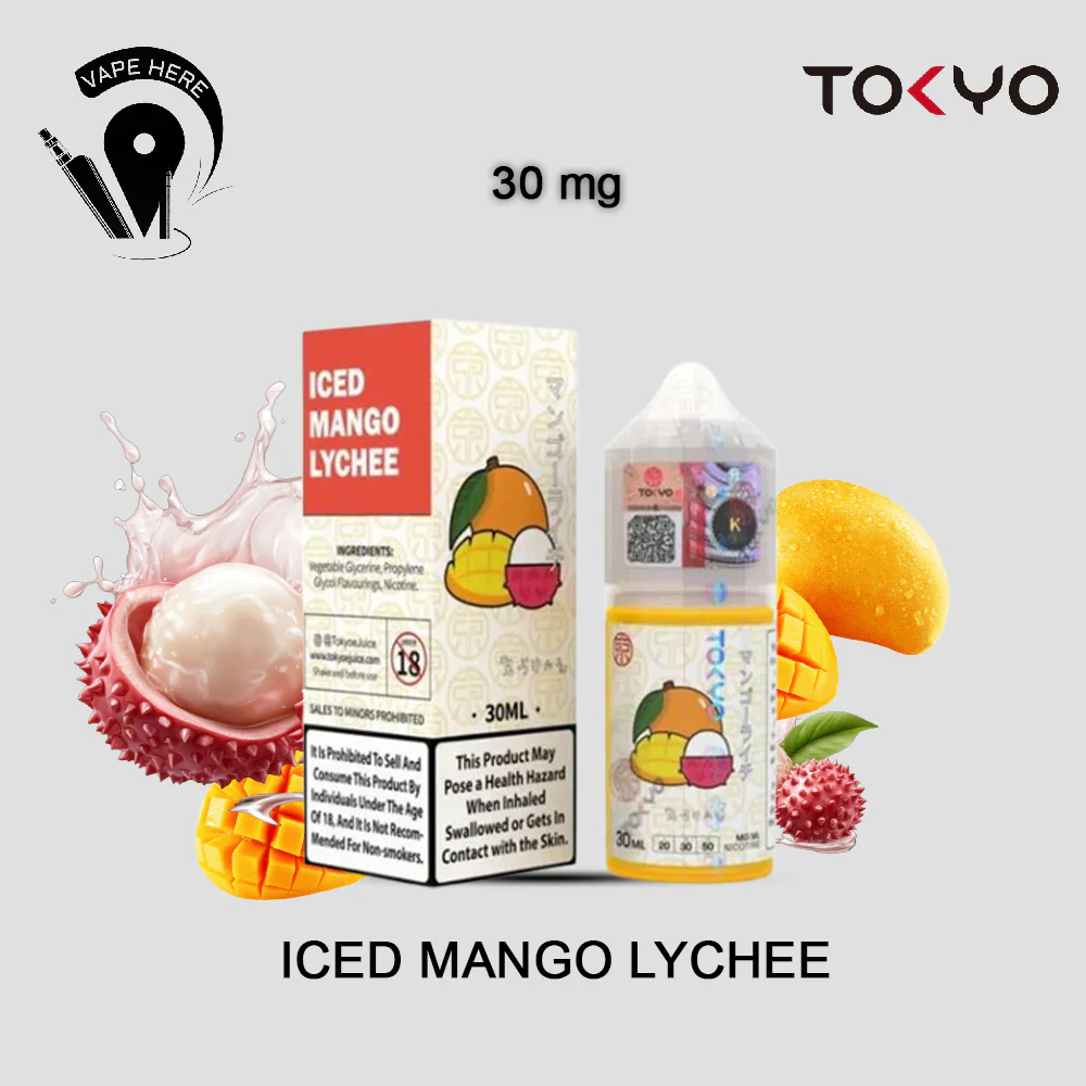 TOKYO MANGO LYCHEE SALTNIC 30ML- CLASSIC SERIES - Image 2