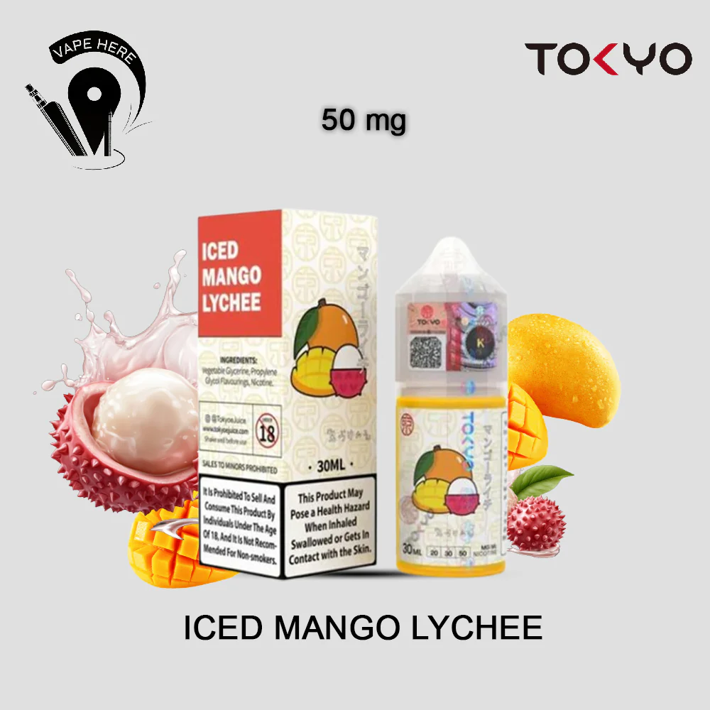 TOKYO MANGO LYCHEE SALTNIC 30ML- CLASSIC SERIES - Image 3