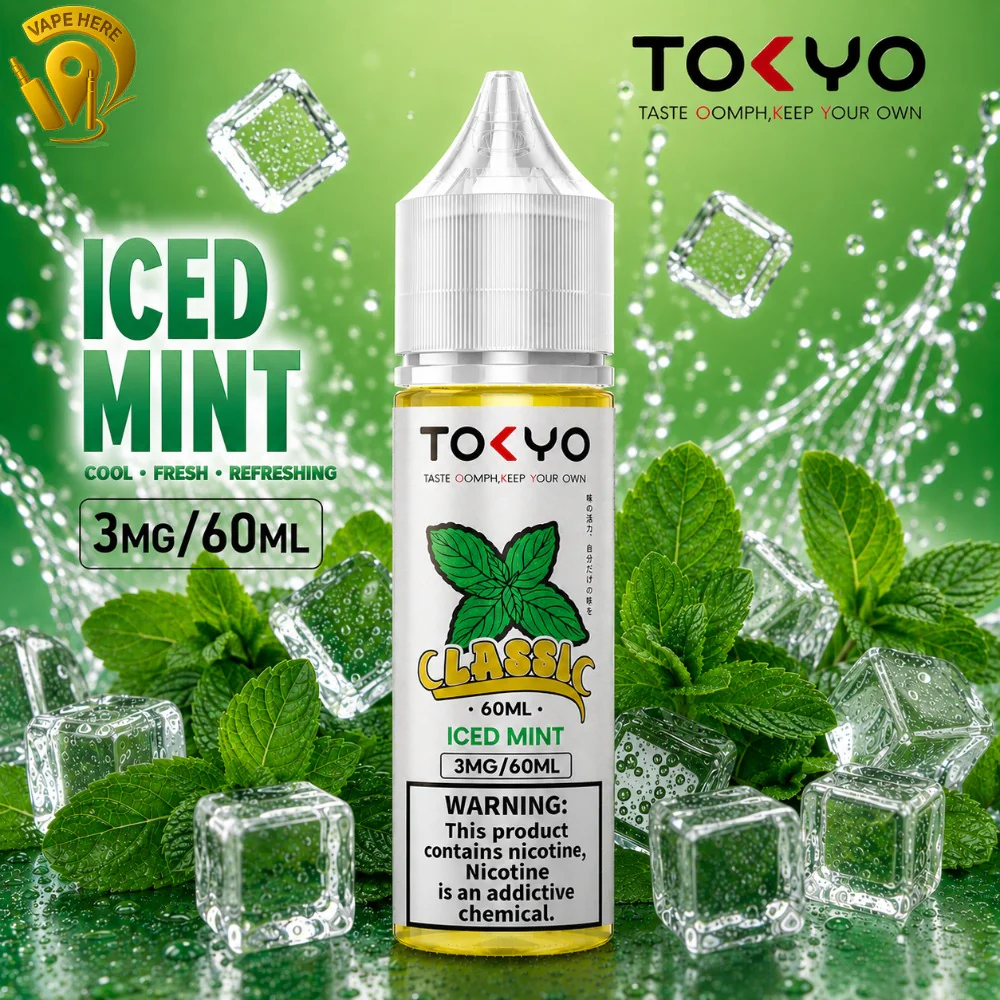 TOKYO MINT E LIQUID 60ML- CLASSIC SERIES - Image 4