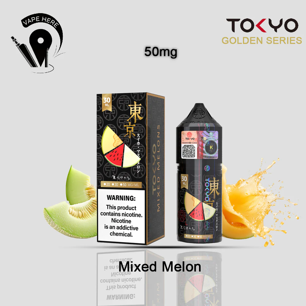 TOKYO MIXED MELON SALTNIC 30ML- GOLDEN SERIES - Image 4
