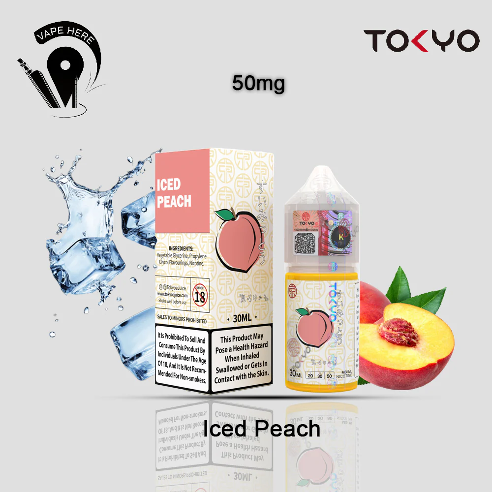 TOKYO PEACH SALTNIC 30ML- CLASSIC SERIES - Image 5