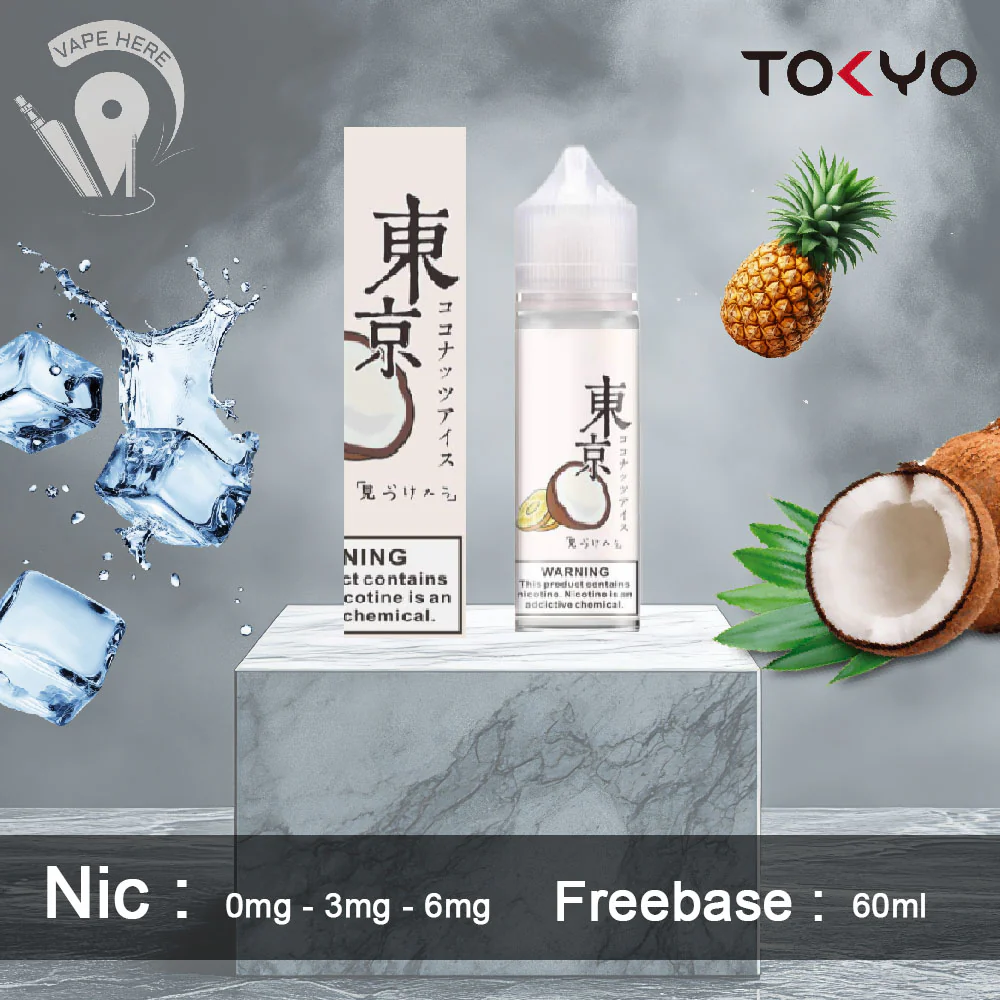 TOKYO PINA COLADA E LIQUID 60ML- CLASSIC SERIES - Image 2