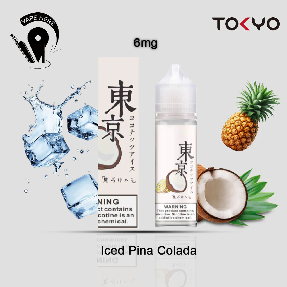TOKYO PINA COLADA E LIQUID 60ML- CLASSIC SERIES - Image 5