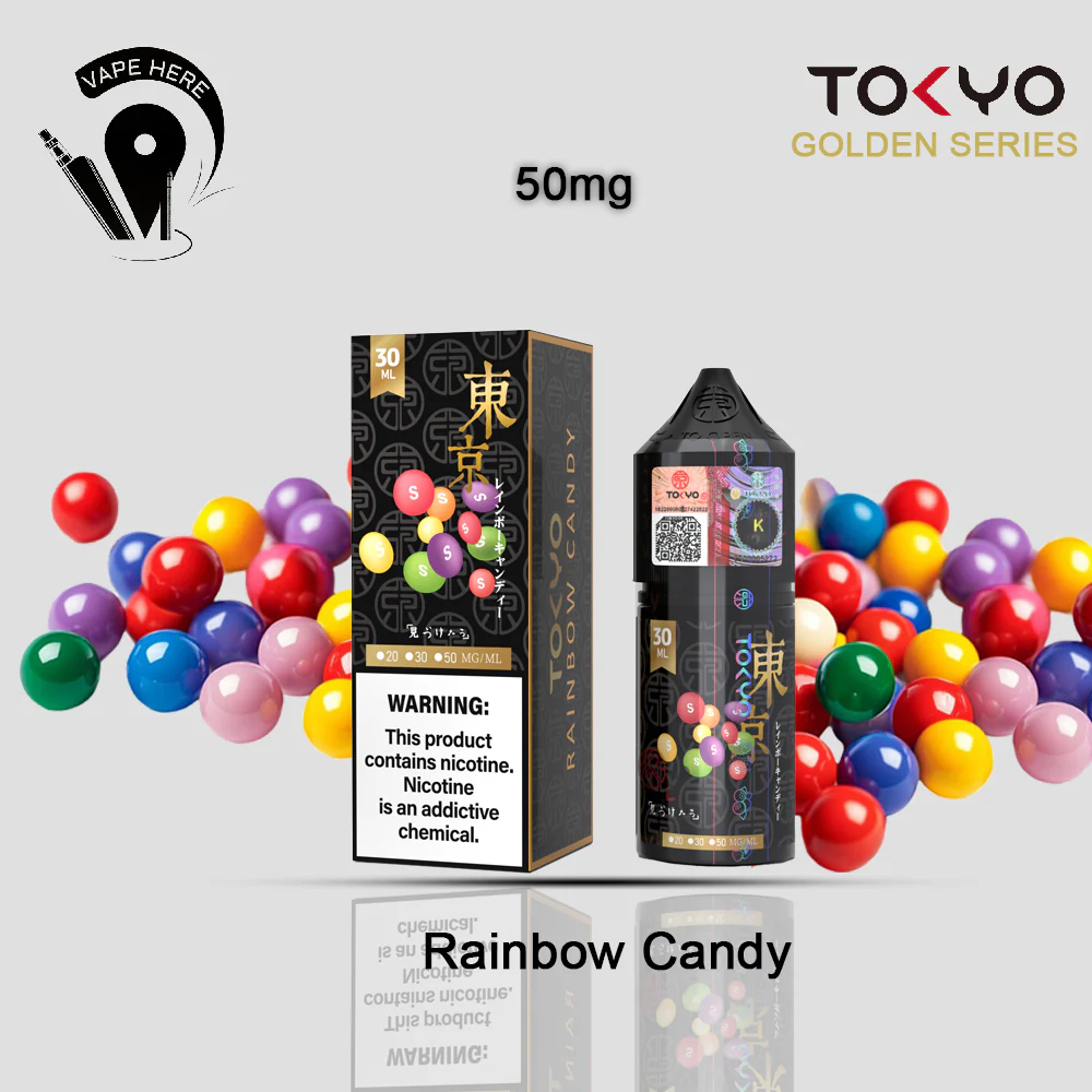 TOKYO RAINBOW CANDY SALTNIC 30ML- GOLDEN SERIES - Image 4