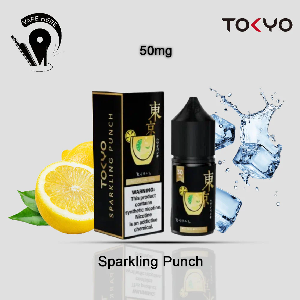 TOKYO SPARKLING PUNCH SALTNIC 30ML- GOLDEN SERIES - Image 4