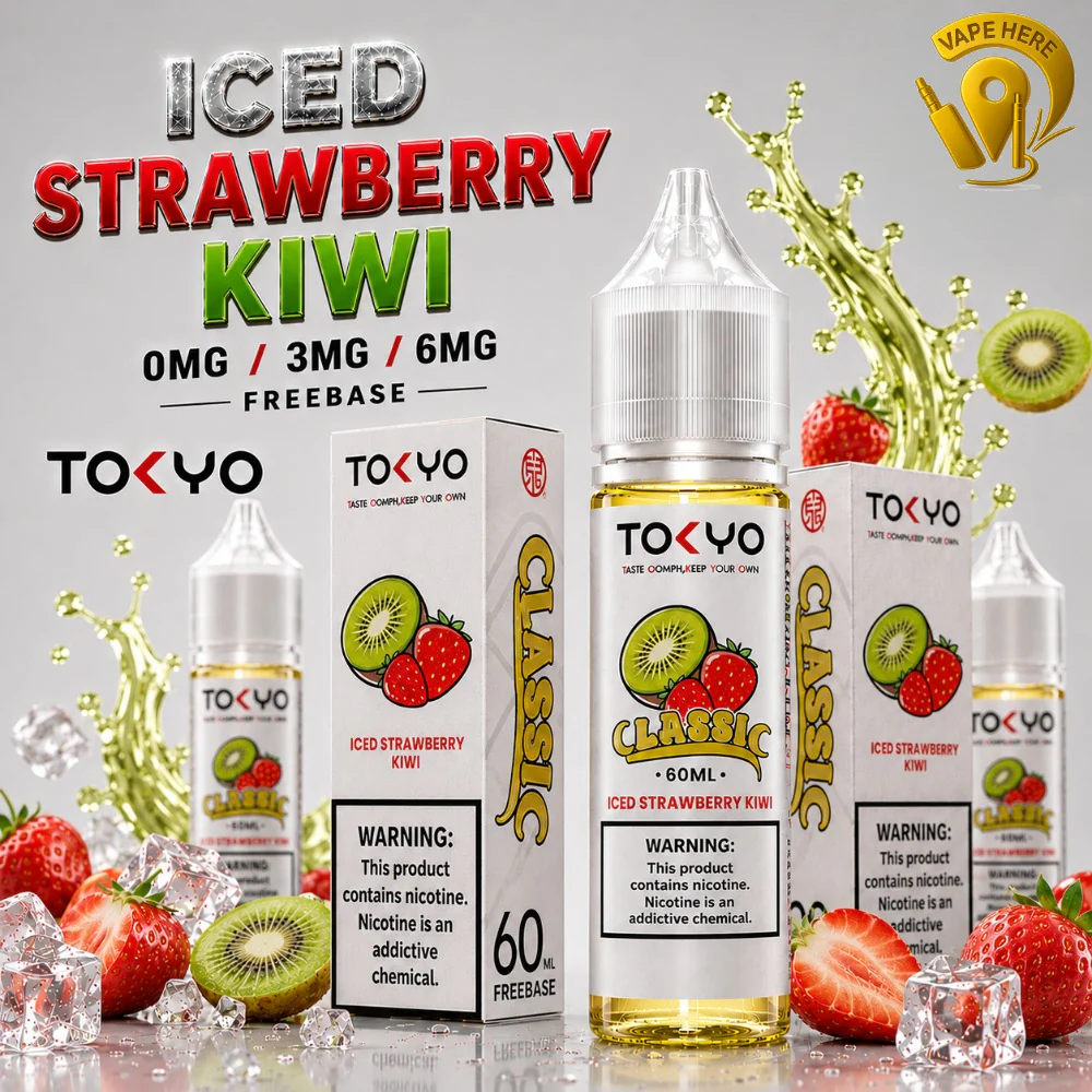 TOKYO STRAWBERRY KIWI 60ML- CLASSIC SERIES