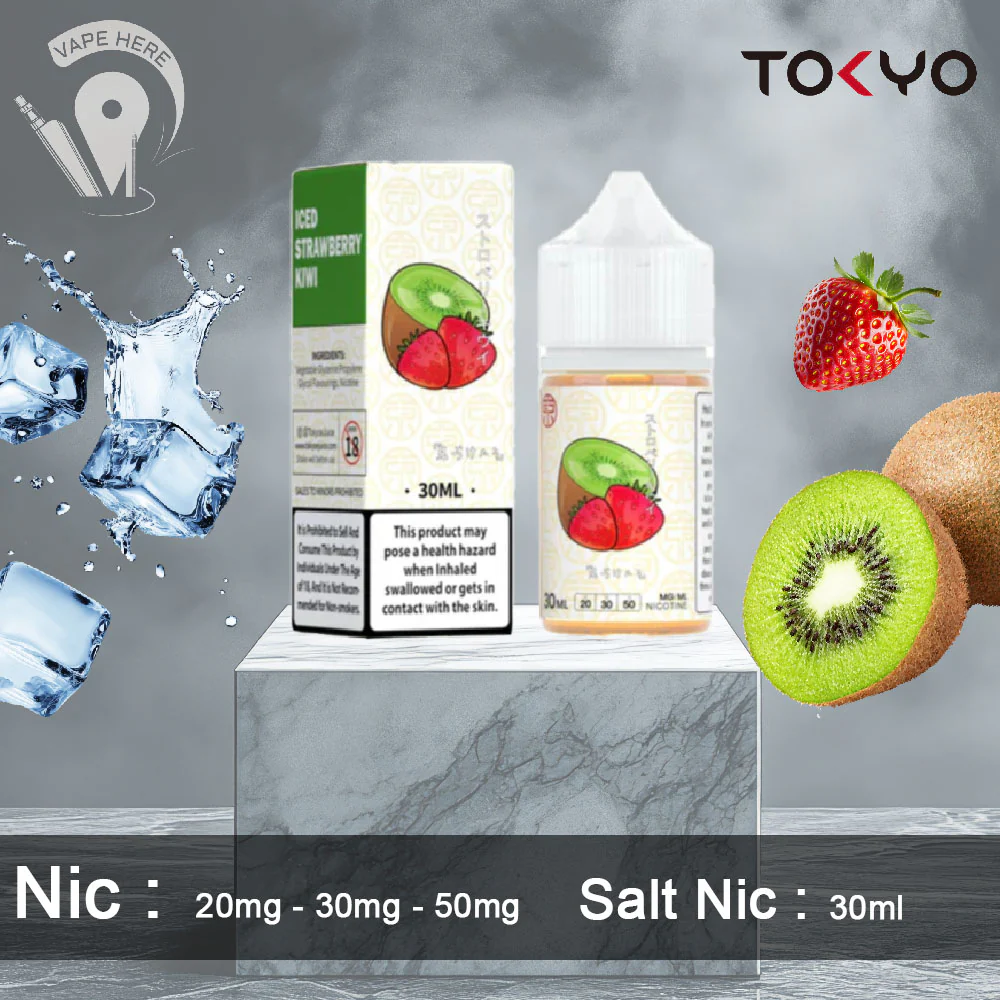 TOKYO STRAWBERRY KIWI SALTNIC 30ML- CLASSIC SERIES - Image 2