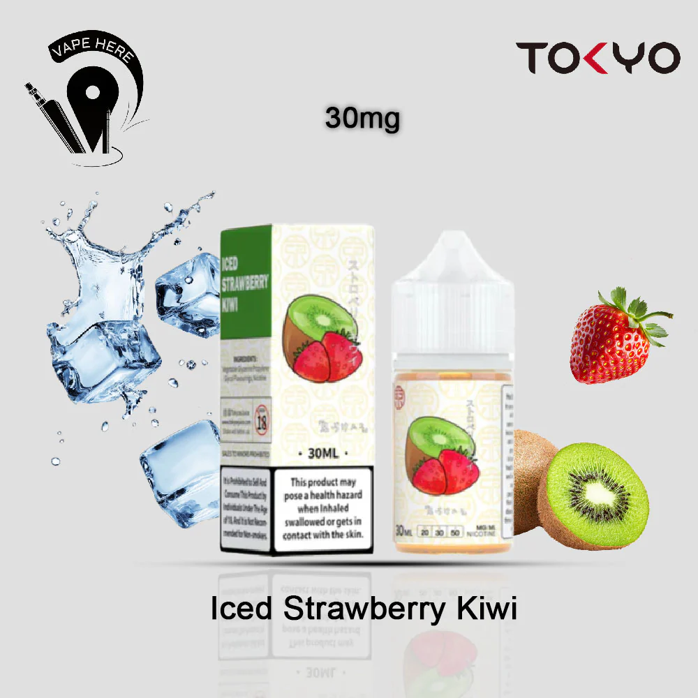TOKYO STRAWBERRY KIWI SALTNIC 30ML- CLASSIC SERIES - Image 4