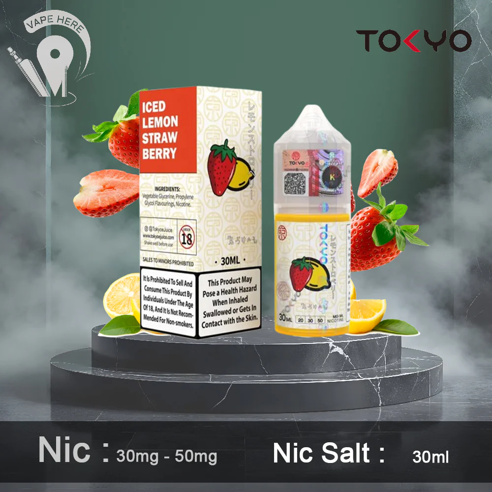 TOKYO STRAWBERRY LEMON SALTNIC 30ML- CLASSIC SERIES