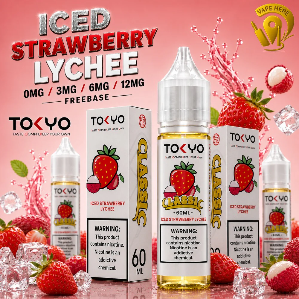 TOKYO STRAWBERRY LYCHEE 60ML- CLASSIC SERIES