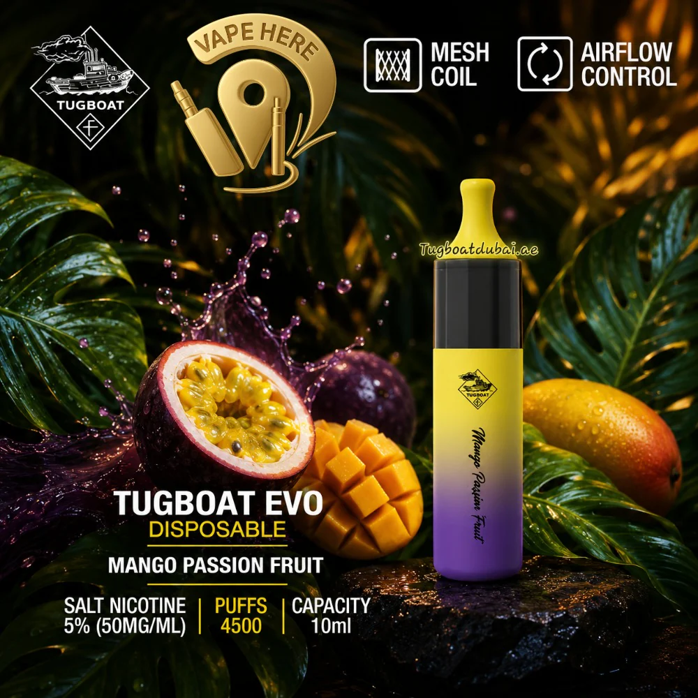 Tugboat EVO Disposable Vape Device 4500 Puffs 850mAh - Image 19