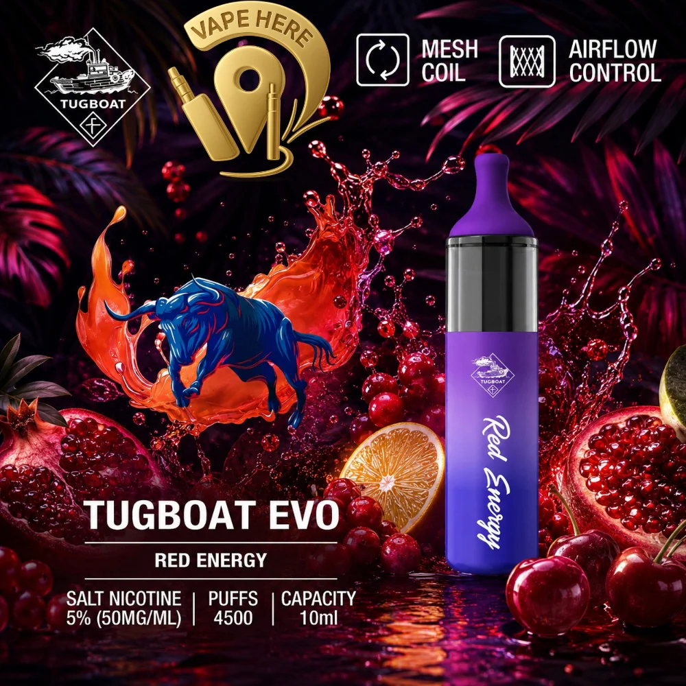Tugboat EVO Disposable Vape Device 4500 Puffs 850mAh - Image 22