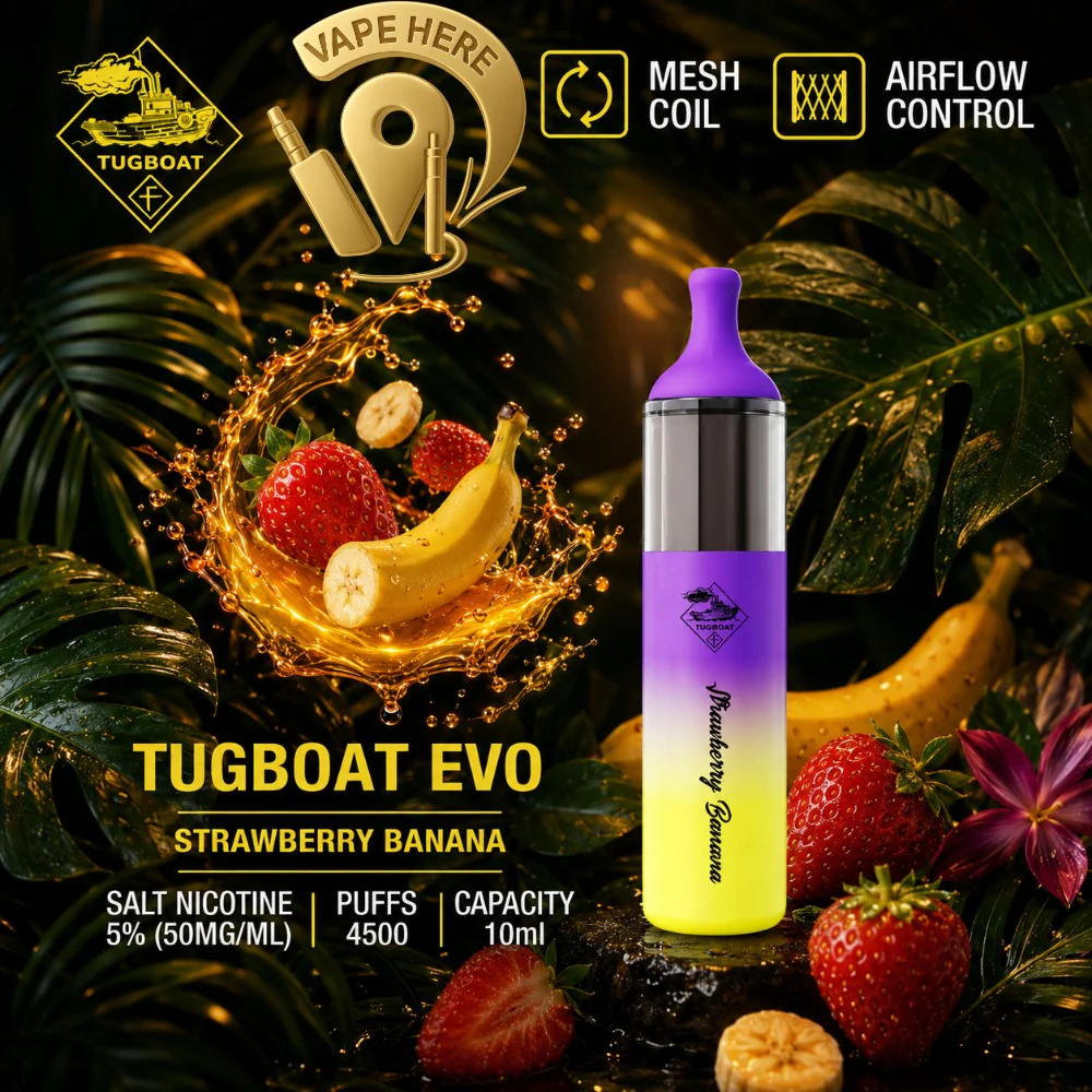 Tugboat EVO Disposable Vape Device 4500 Puffs 850mAh - Image 23