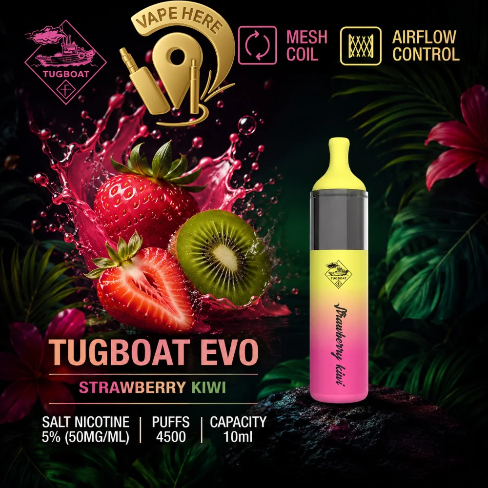 Tugboat EVO Disposable Vape Device 4500 Puffs 850mAh - Image 24